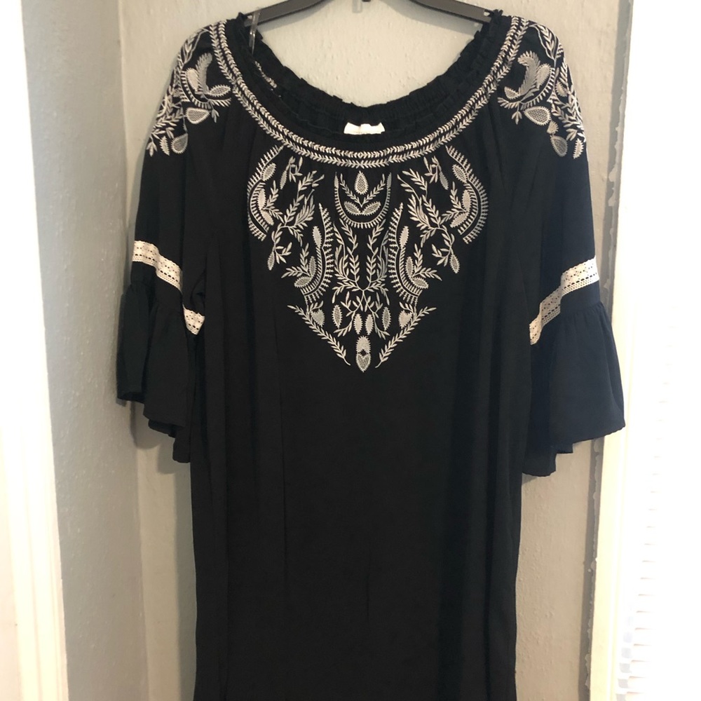 Black and White Dress